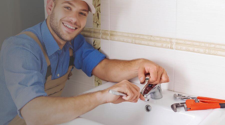 Faucet cartridge replacement in Crane, IN